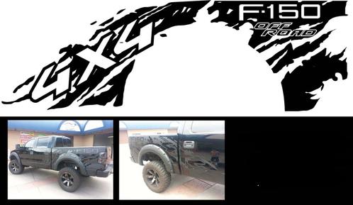 FORD F 150 RAPTOR 4x4 bed DECALS GRAFISCHE STICKERS CHATTER
